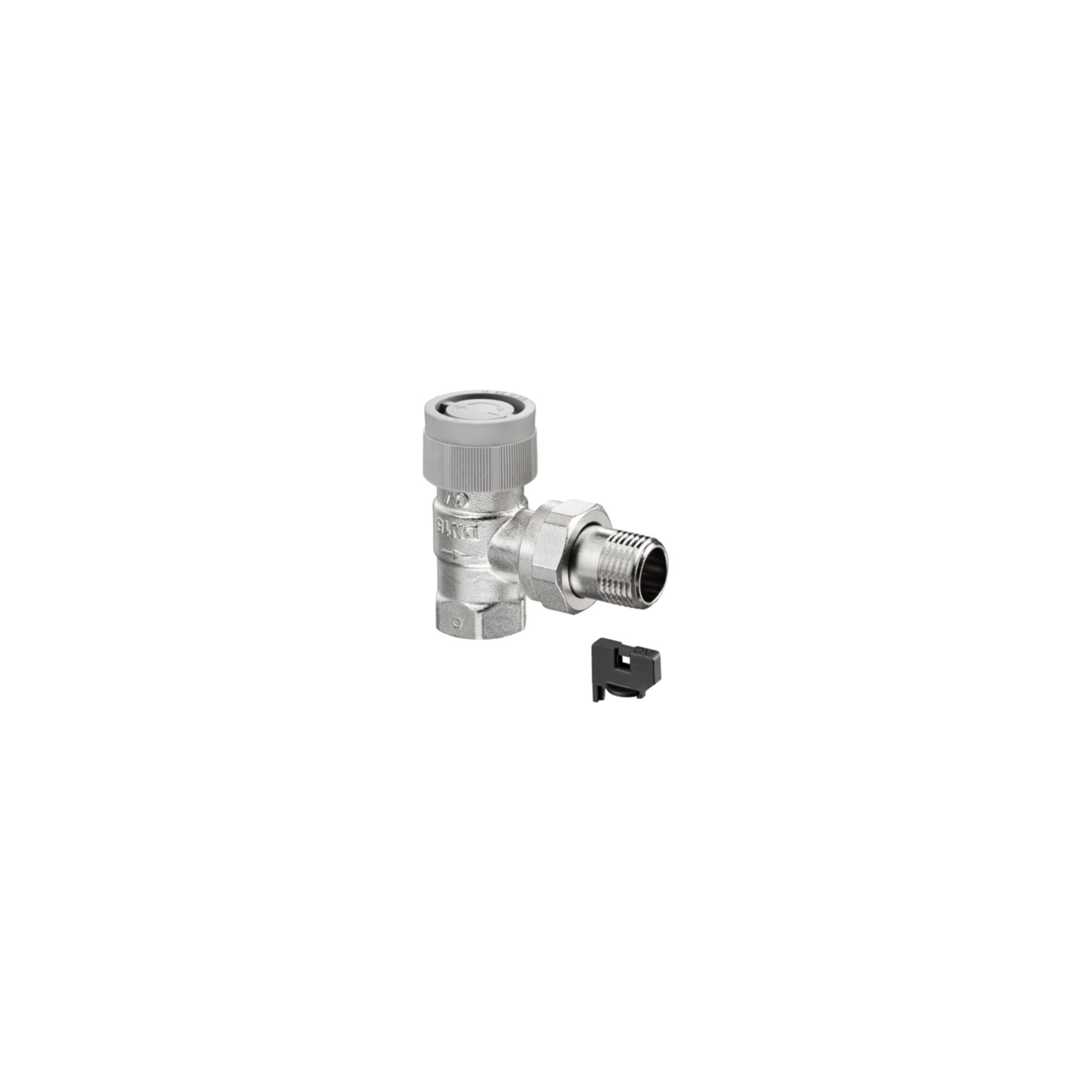 Oventrop Infrarotheizung Oventrop Thermostatventil Baureihe AQ DN 10, Eck, voreinstellbar