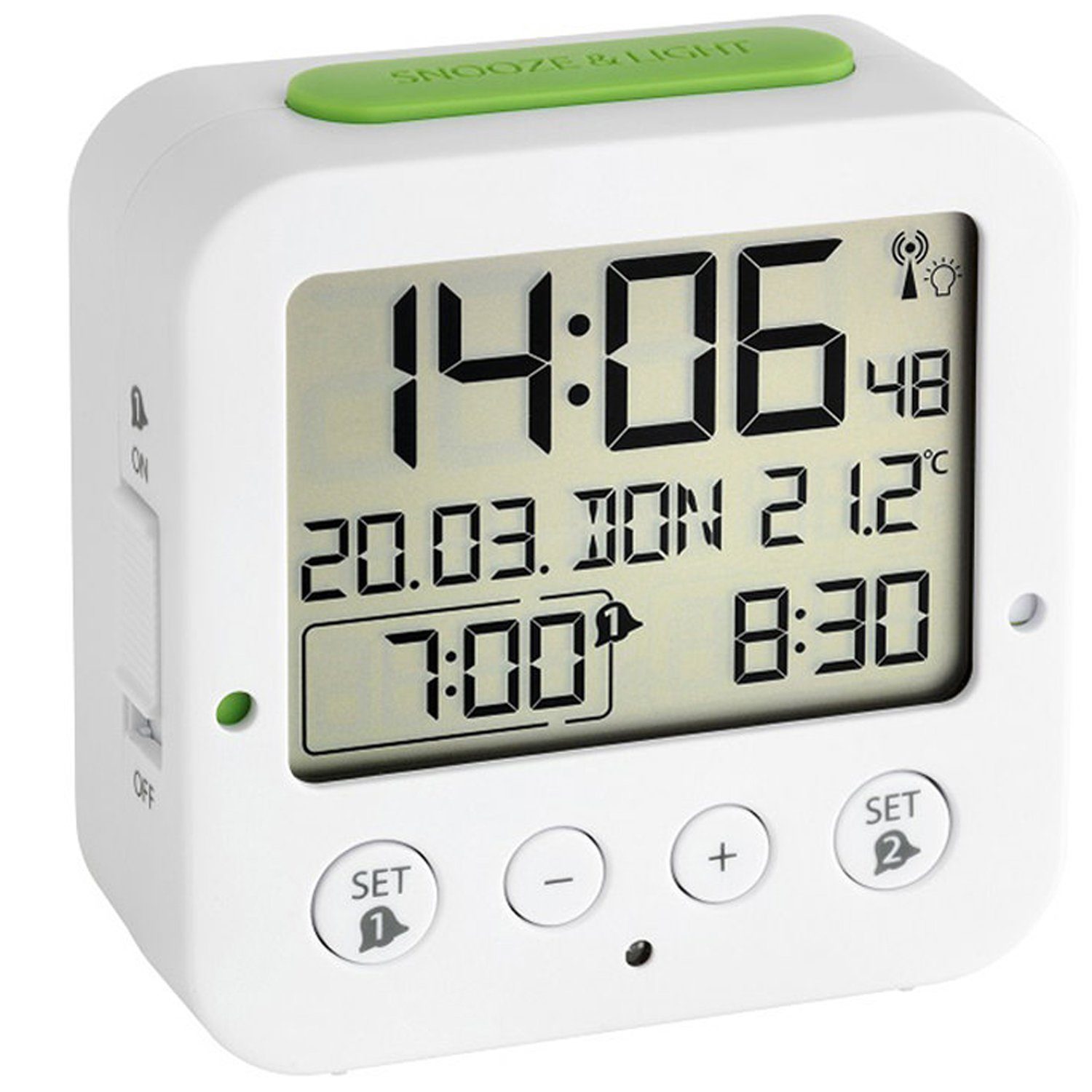 TFA Dostmann Funkwecker Bingo TFA 60.2528 digitaler Reisewecker günstig online kaufen