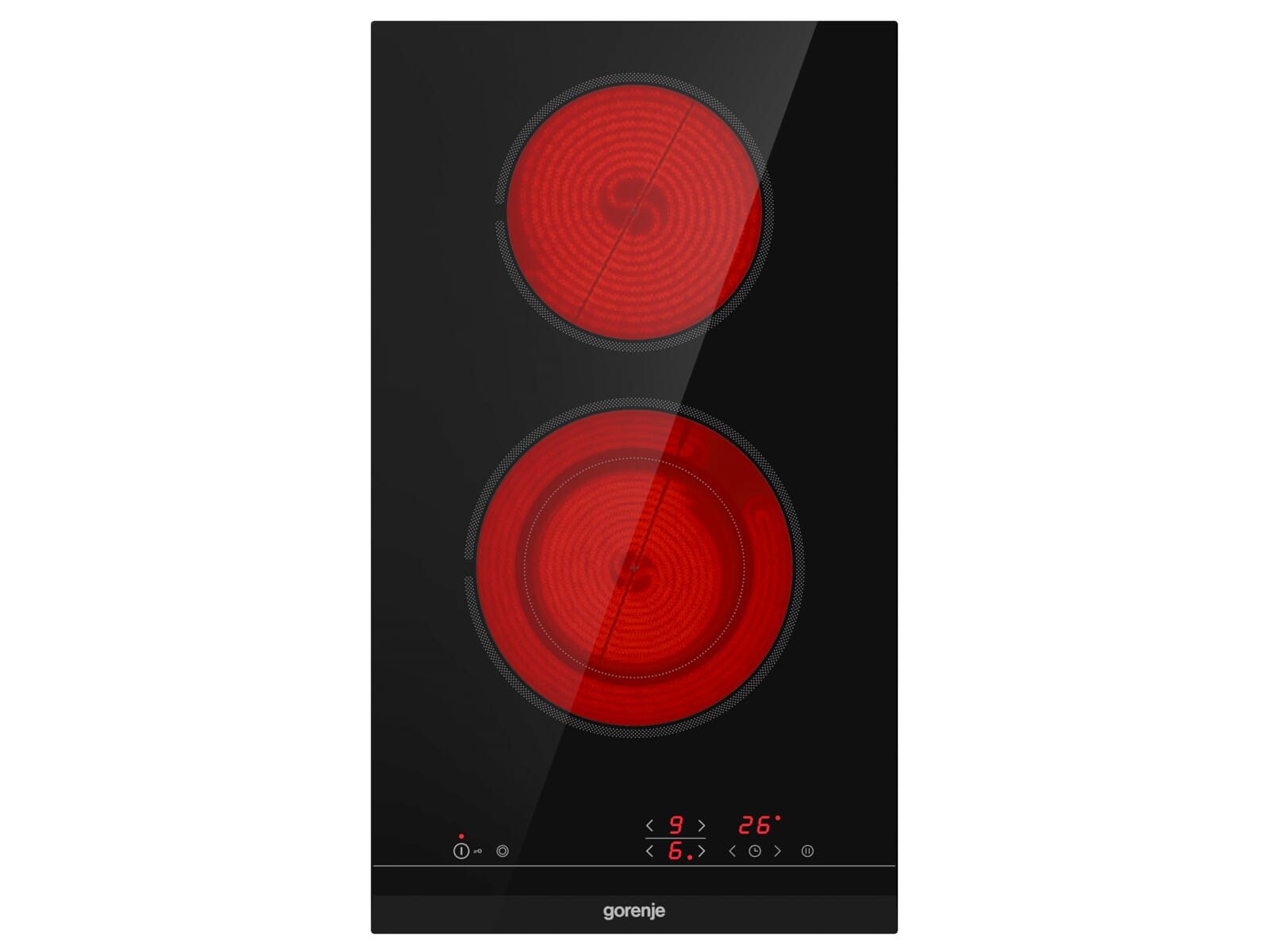 GORENJE Elektro-Kochfeld 730780, autark, Timer, TouchControl-Bedienung
