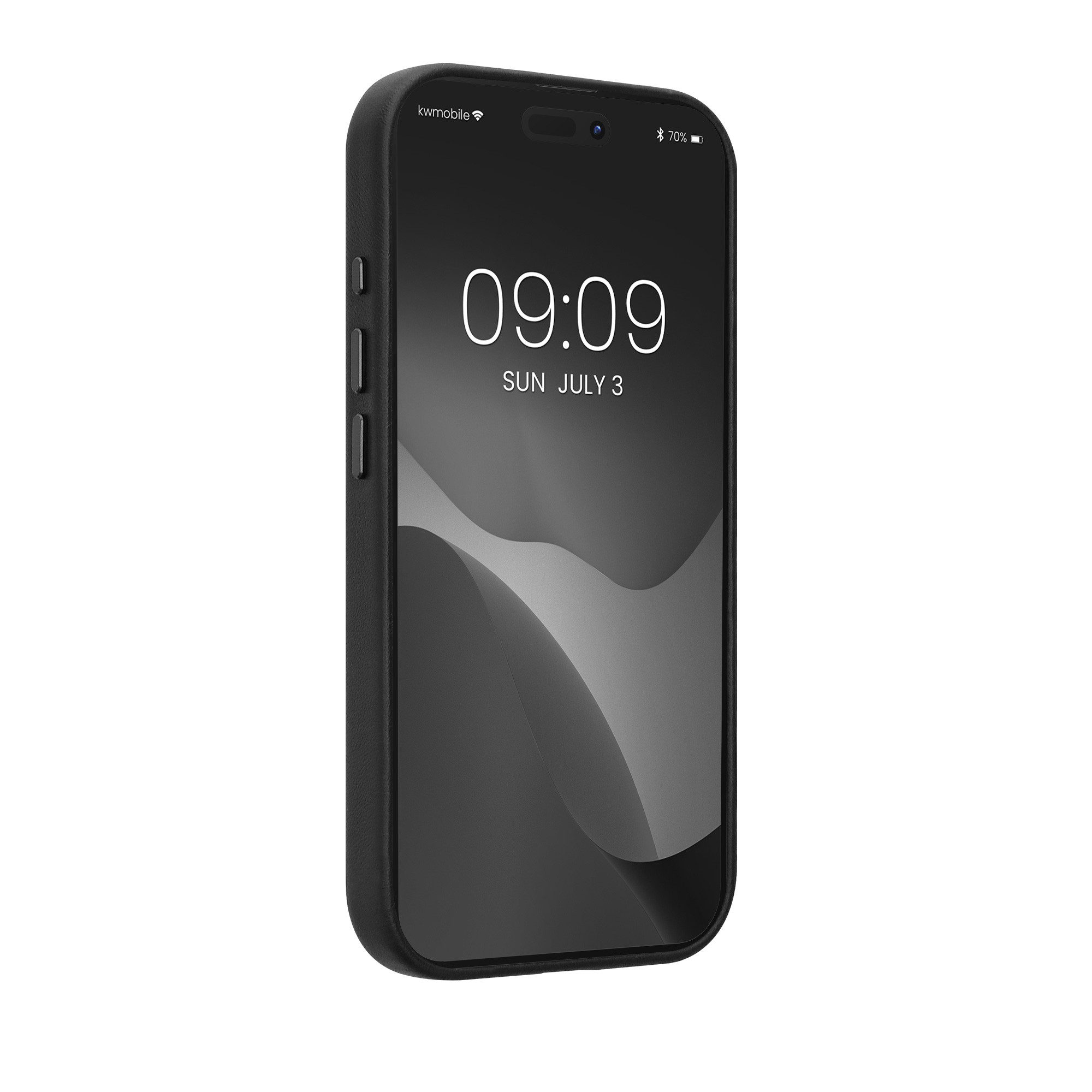 kalibri Smartphone-Hülle Hülle für Apple iPhone 17, Leder Handy Cover Case - Hardcover Schutzhülle
