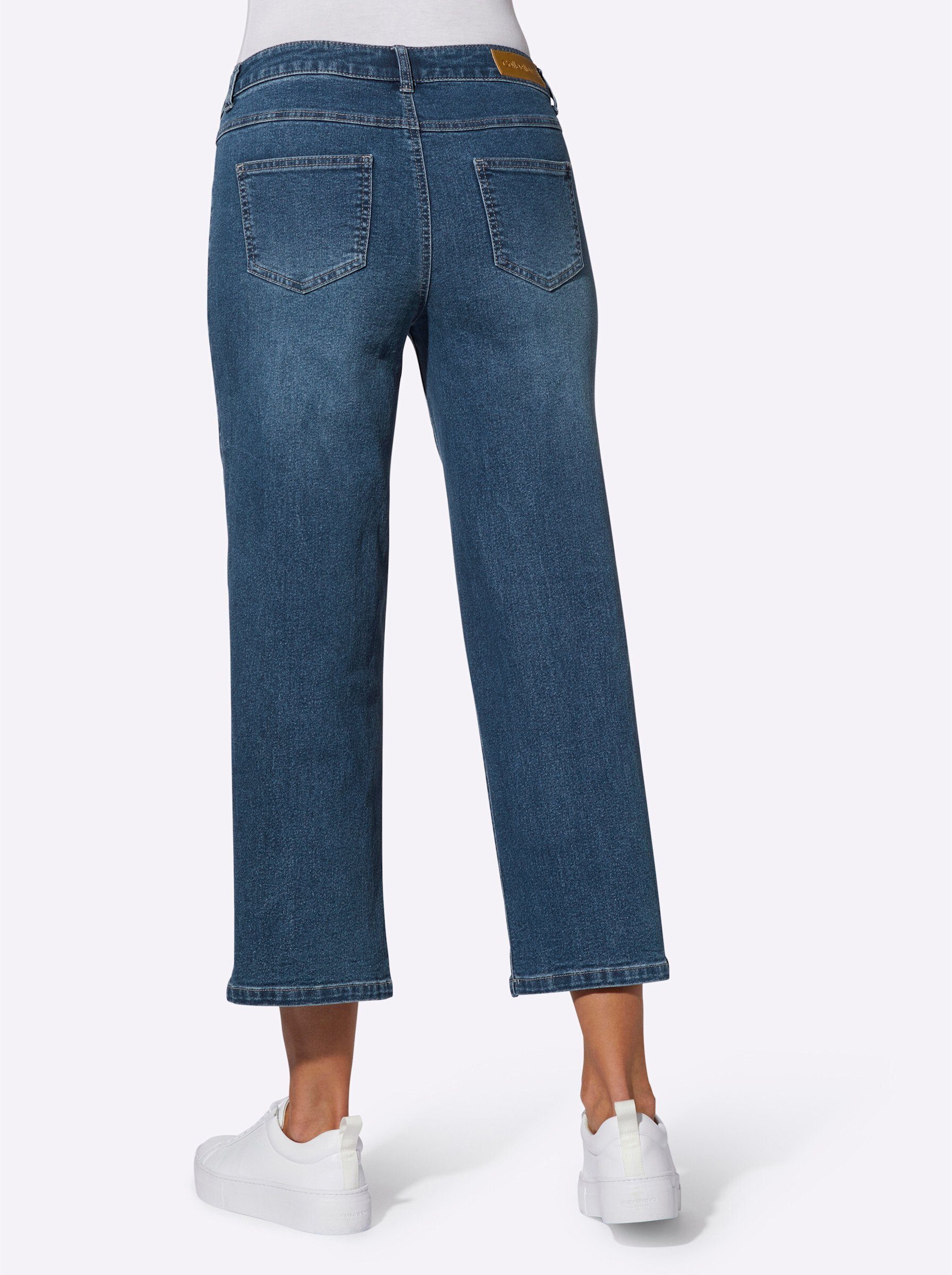 Witt Jeansshorts Jeans-Culotte komfortabel