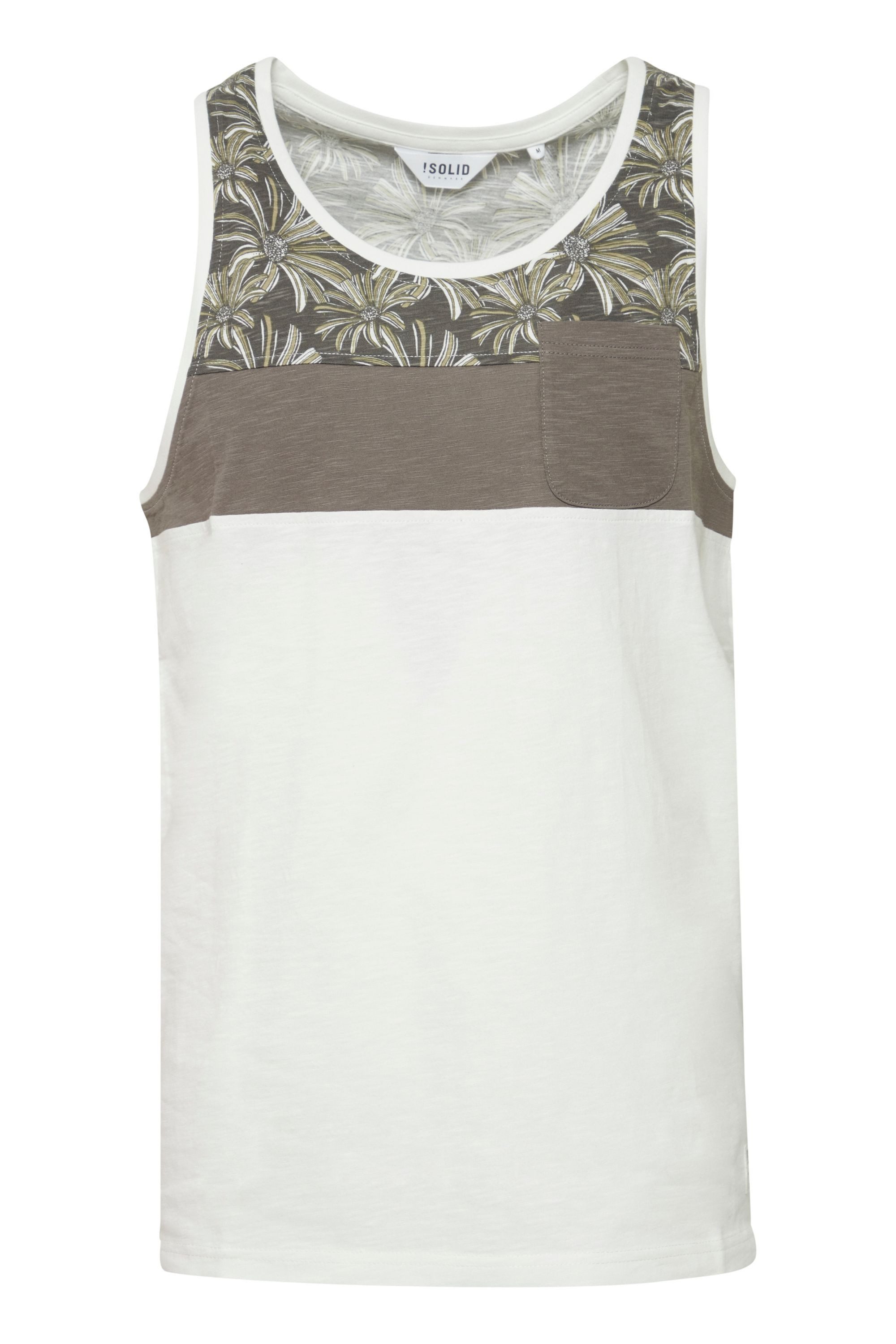 !Solid Tanktop SDFlo Ärmelloses Shirt mit Blumen-Print günstig online kaufen