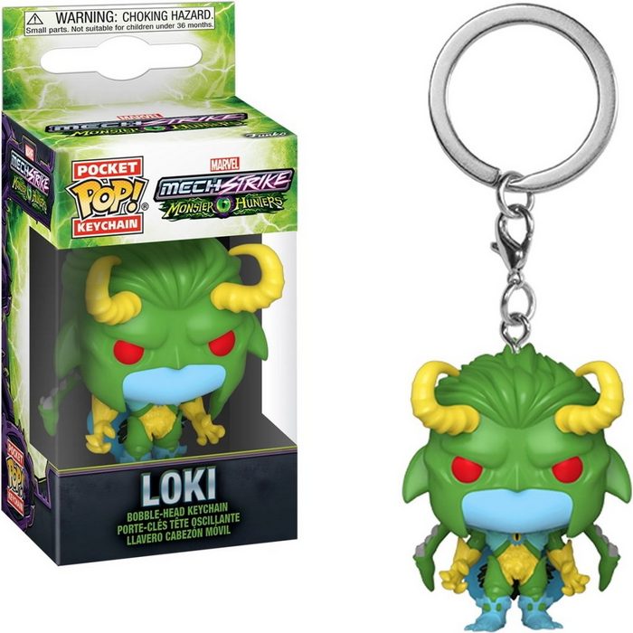 Funko Schlüsselanhänger Marvel Mech Strike - Loki Pocket POP! Keychain
