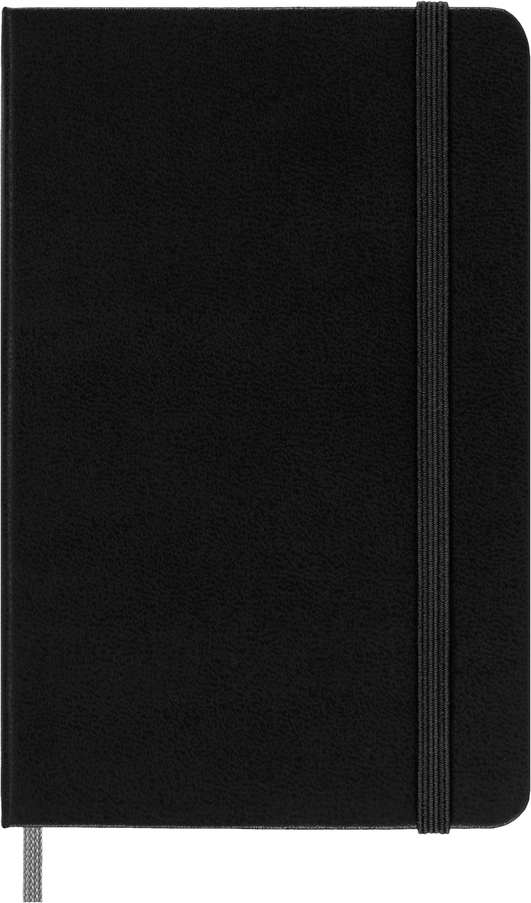 MOLESKINE Notizbuch, Smart Einband Fester liniert, Schwarz A6