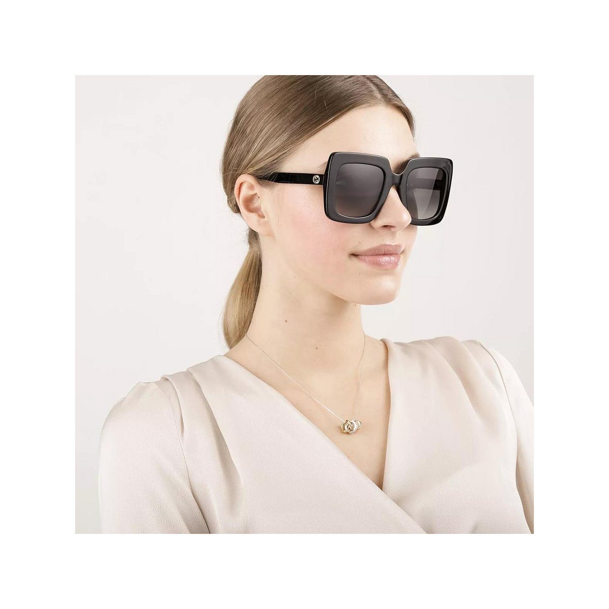 Sonnenbrille (1-St) GUCCI schwarz