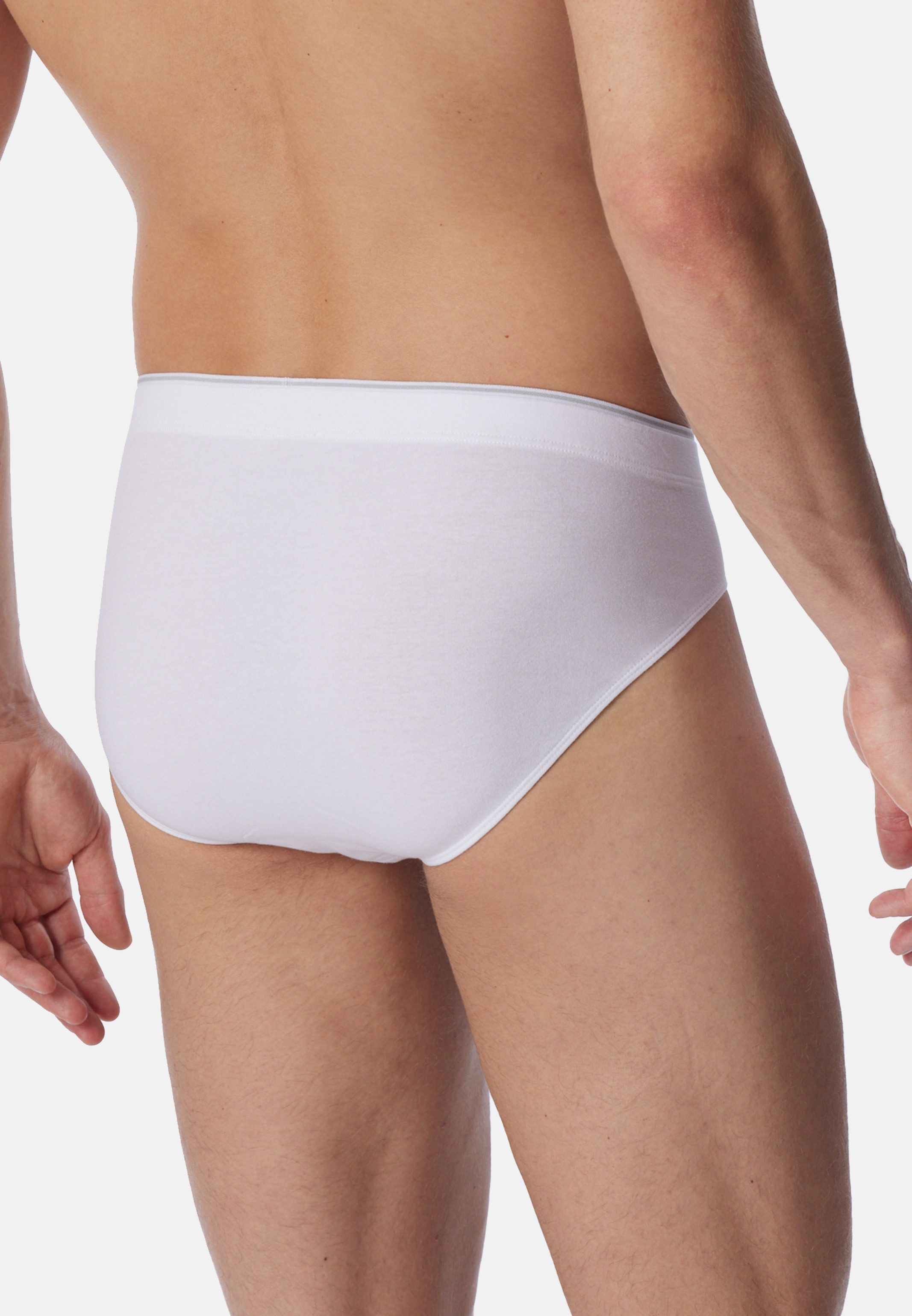 Schiesser Slip 3er Pack 95/5 Cotton (Spar-Set, 3-St) Mini Slip / Unterhose - Baumwolle - ohne Eingriff