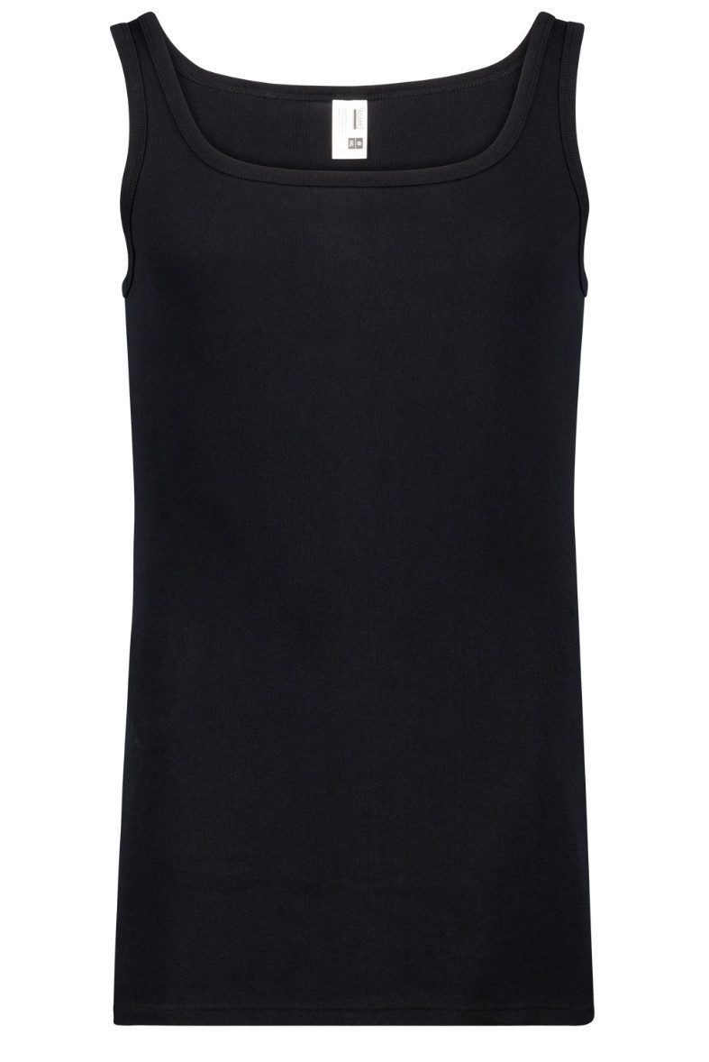 ADAMO Unterhemd Unterhemd Schwarz