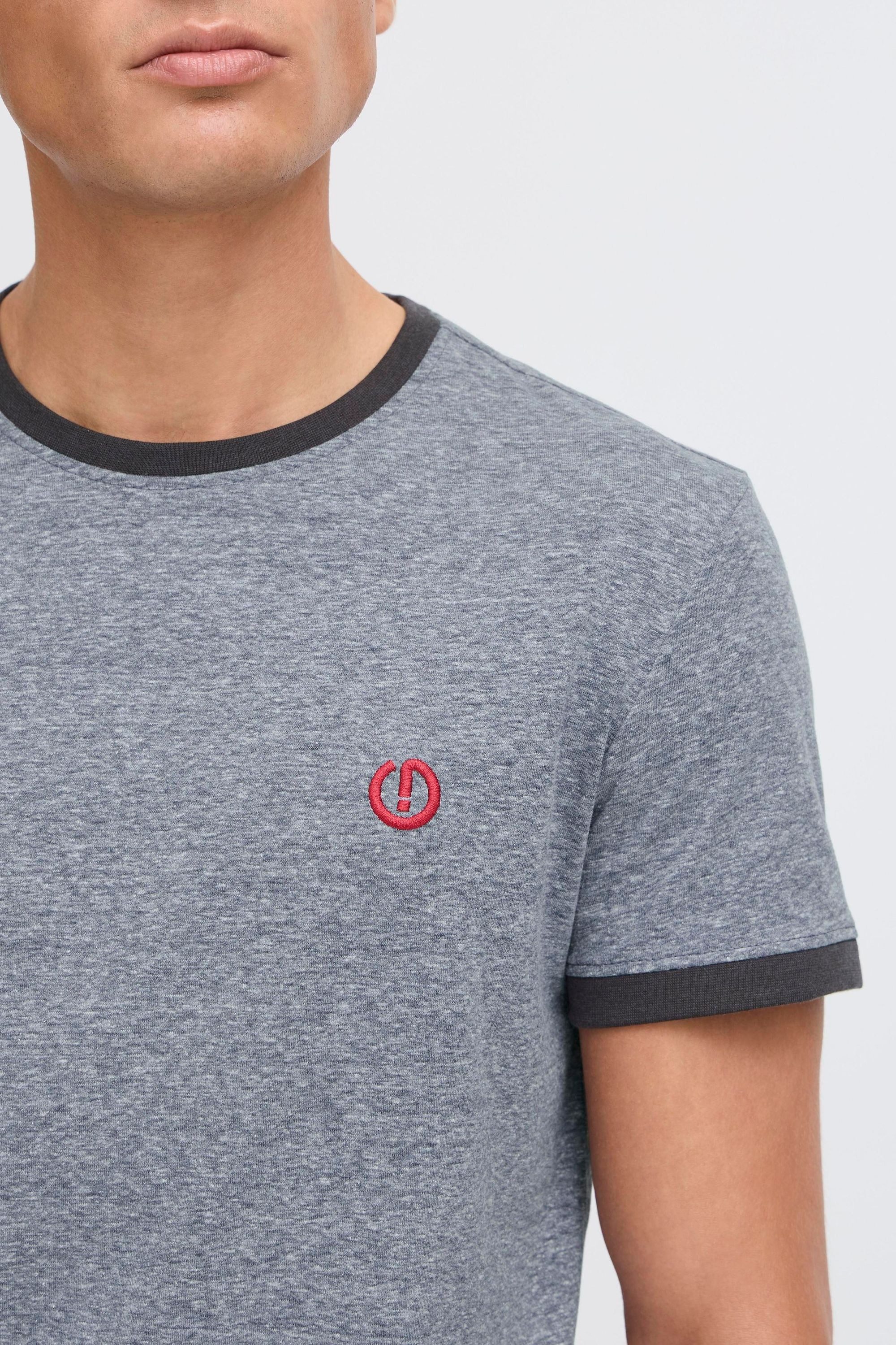!Solid T-Shirt SDBennTee Kurzarmshirt mit farblich abgesetztem Kragen und Ärmelsaum