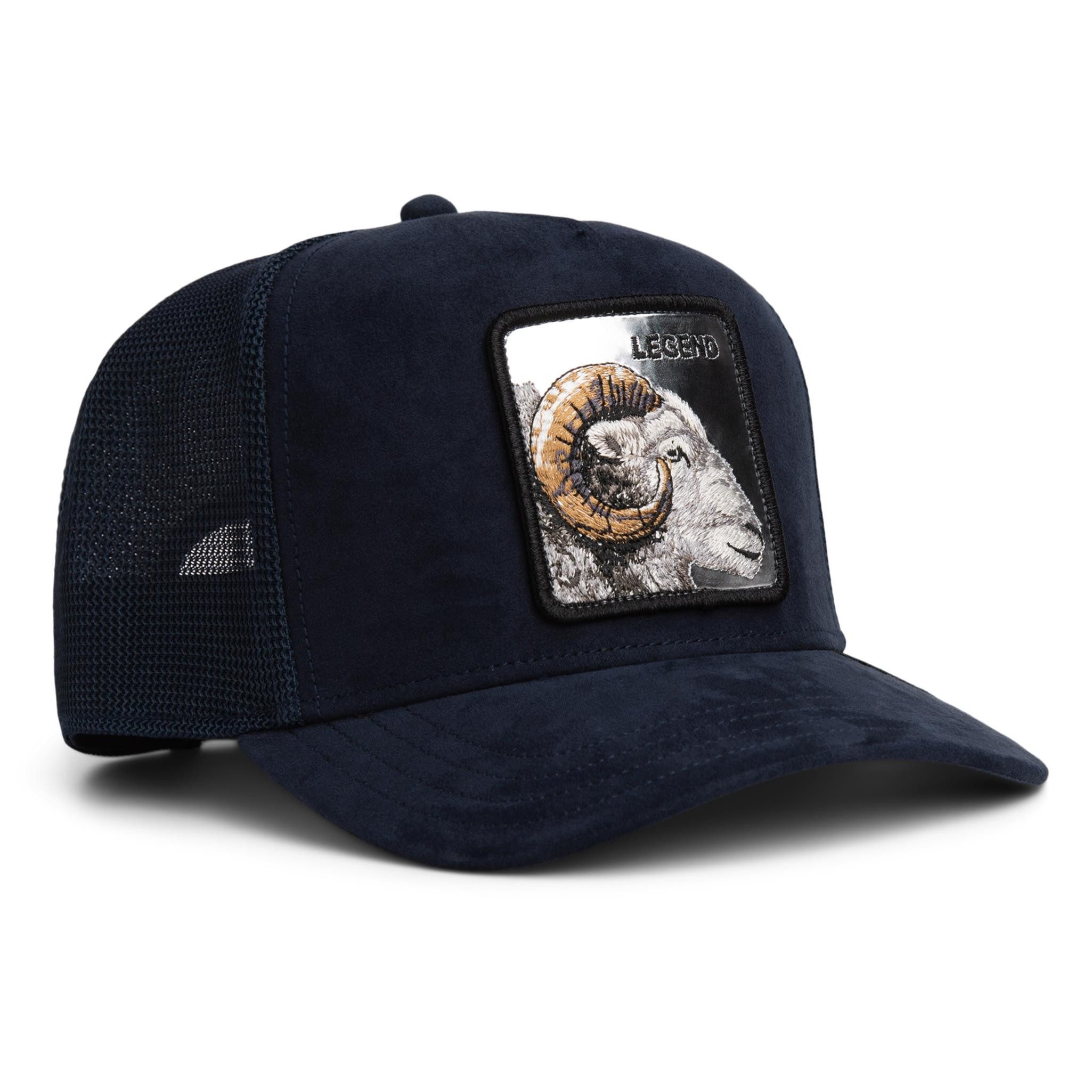 GOORIN Bros. Trucker Cap Goorin Bros. Silver Legend Trucker Cap Edge (Basecap, Basecap, Trucker Kappe, Meshcap)