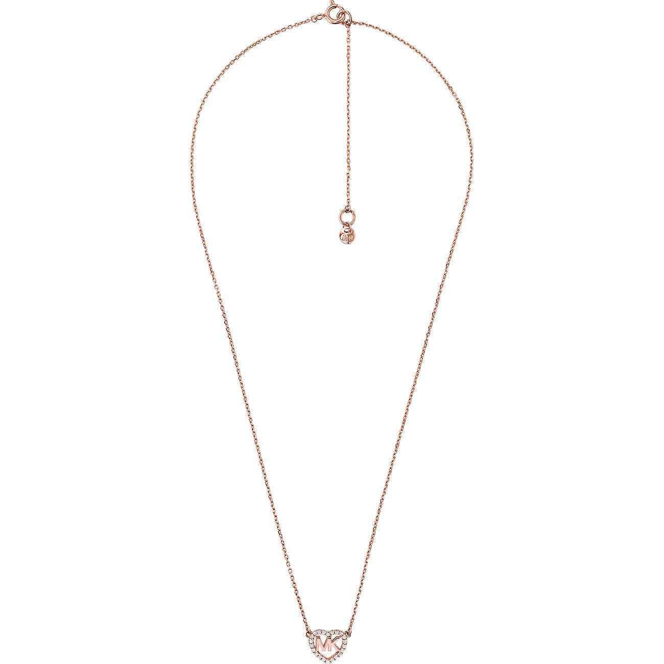 MICHAEL KORS Kette mit Anhänger roségo...