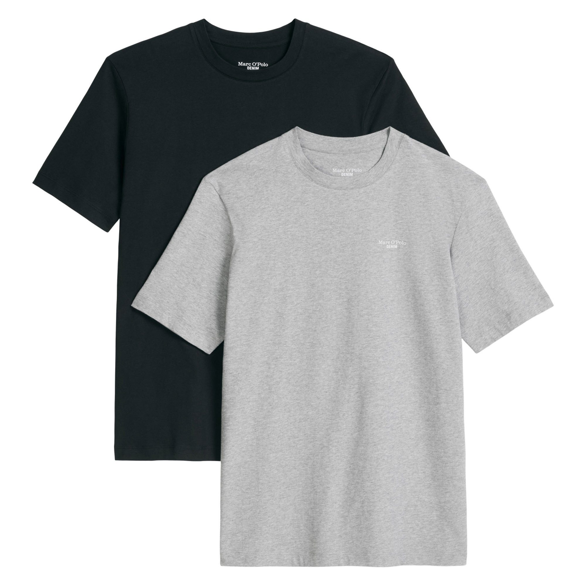 T-Shirt Herren T-Shirt 2er Pack Baumwolle