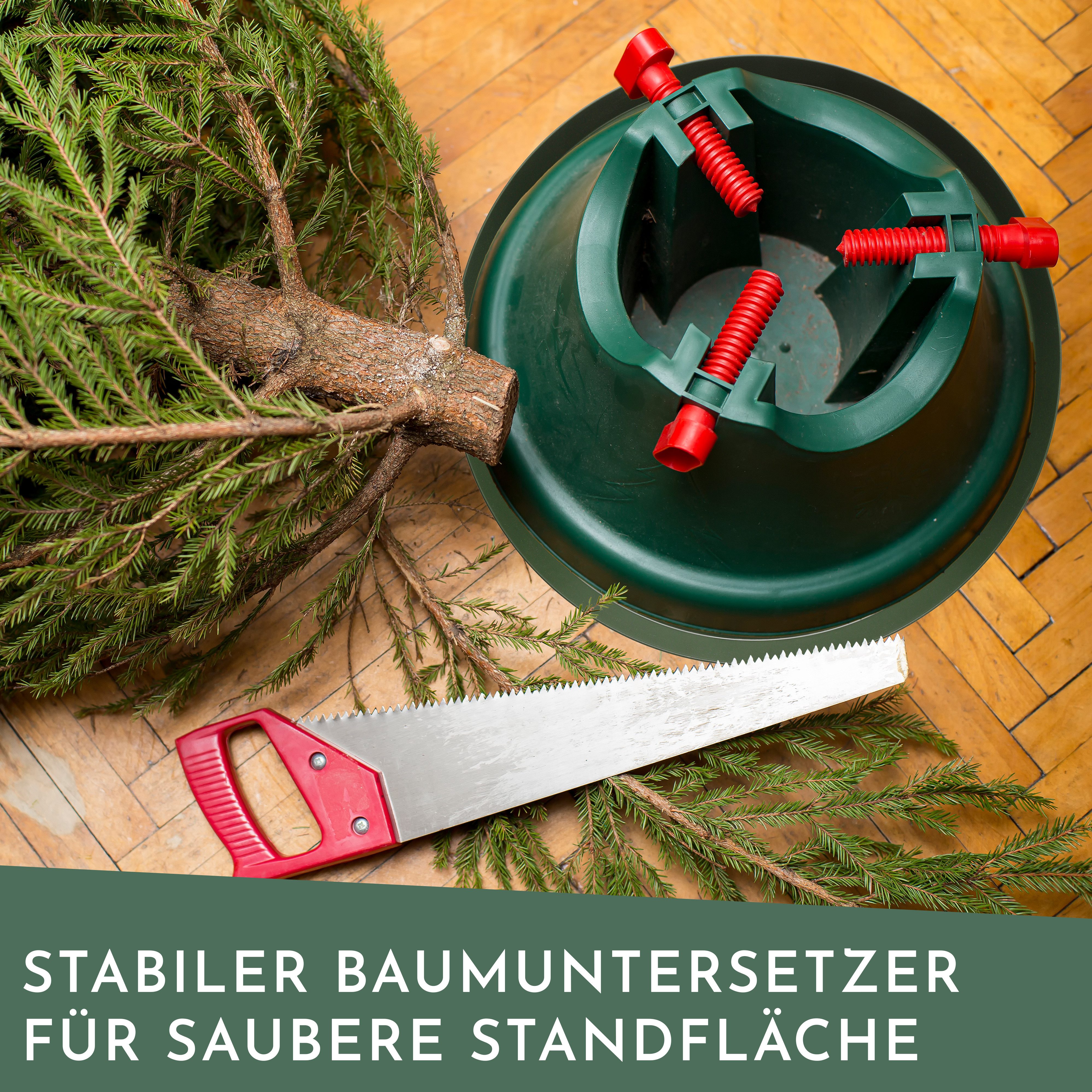 Nordstern Christbaumständer Untersetzer bis Ø 40 cm, Bodenschutz für sensible Böden - Wasserdicht