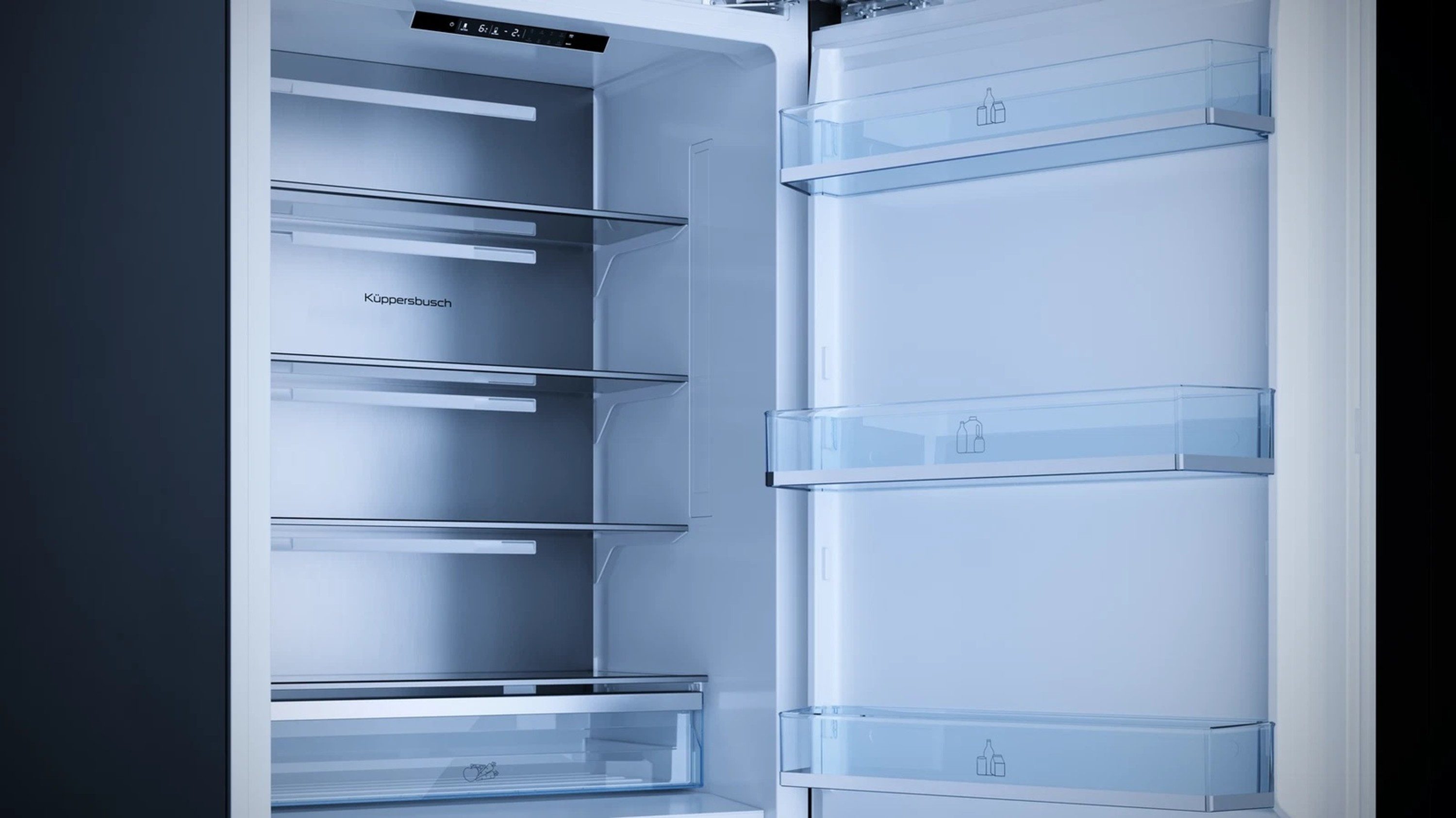 Küppersbusch Einbaukühlgefrierkombination K-series.8 FKFX9800.0i, 212.3 cm hoch, 75.6 cm breit