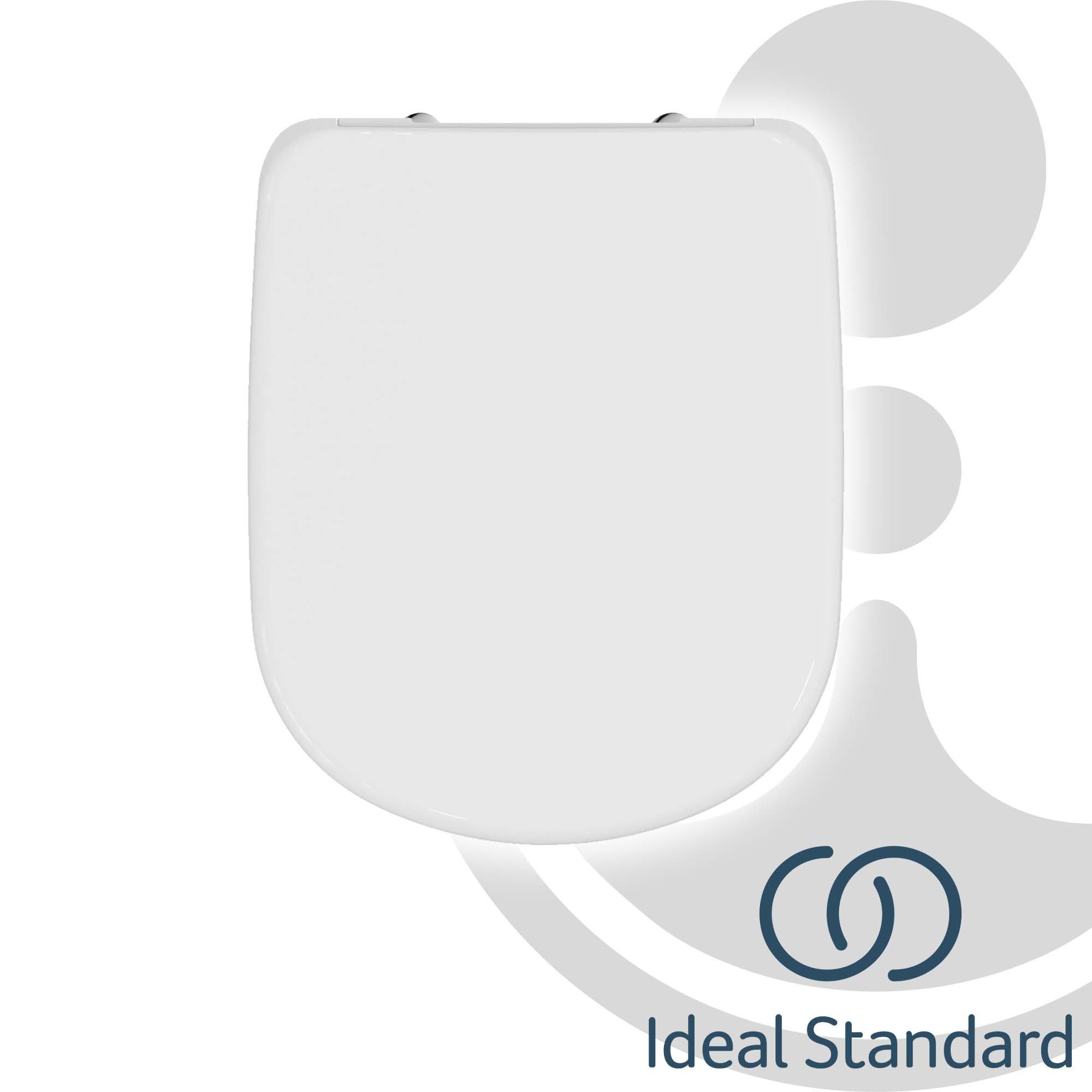 Ideal Standard WC-Sitz WC-Sitz Eurovit Plus, Weiß (Alpin) T679201