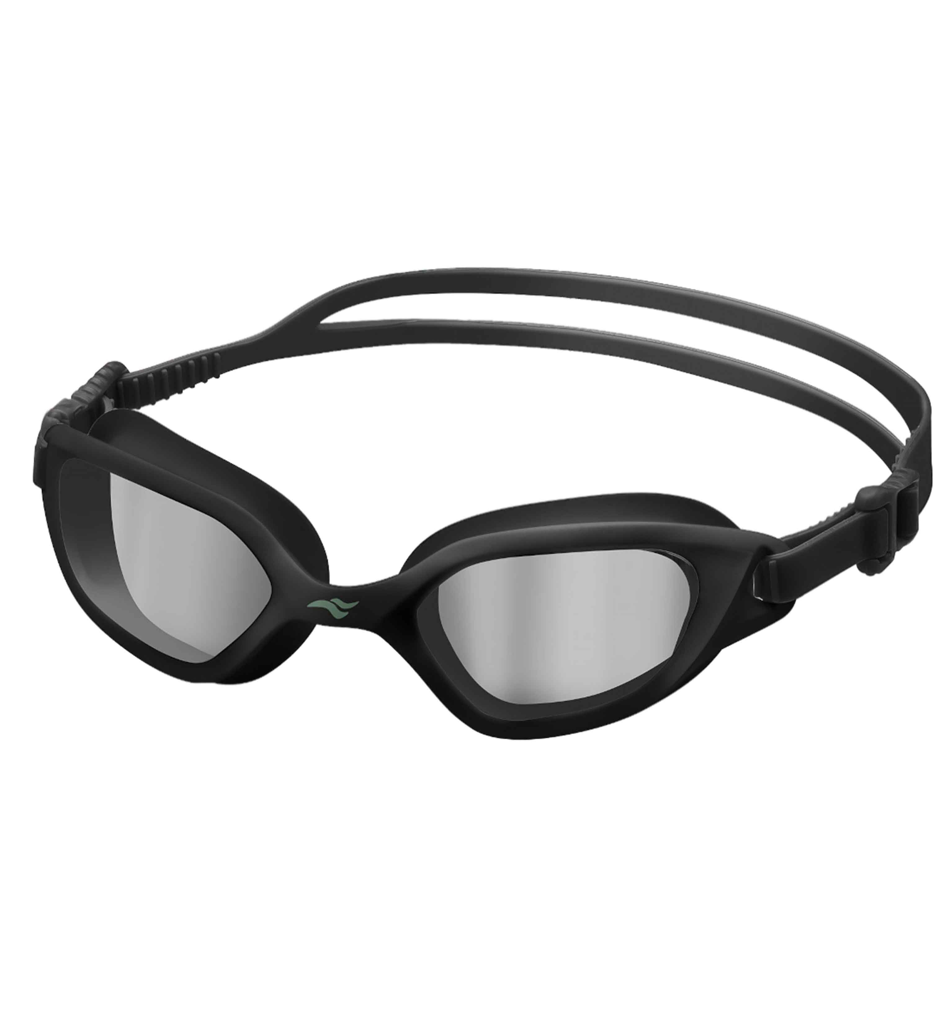 Aqua Speed Schwimmbrille Eclipse Race-Goggles verspiegelt schwarz – UV & Beschlagschutz, Stabiler Sitz auch bei Start & Wende – für Leistungsschwimmer