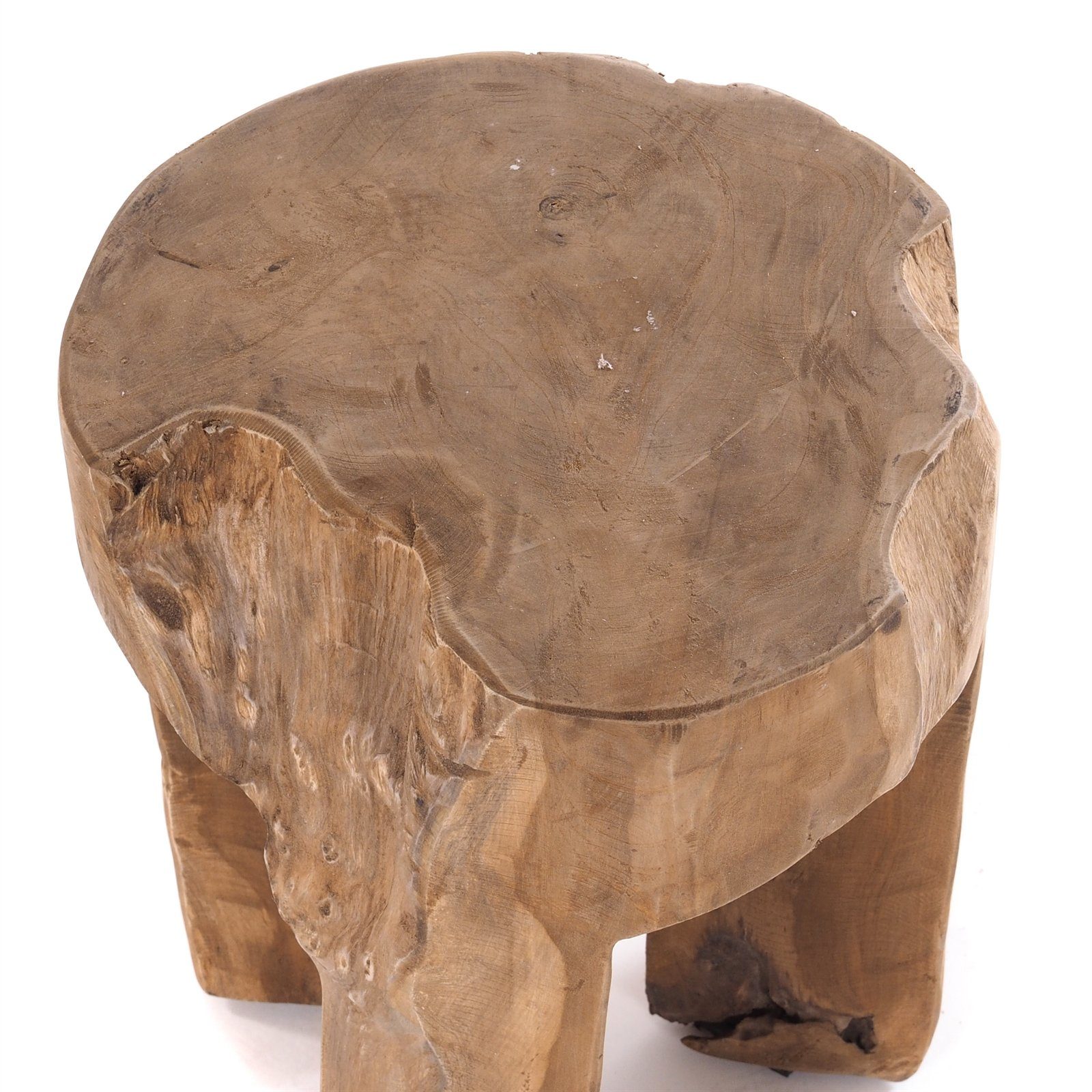 DESIGN DELIGHTS Hocker BAUMSTAMM HOCKER "LOG", 41x29 cm (HxB), natur, Sitzhocker, Holz