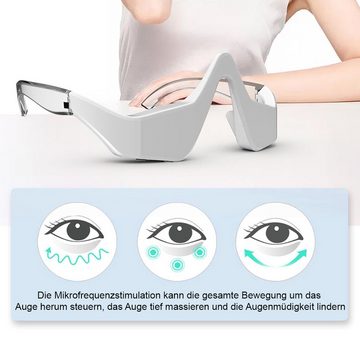DOPWii Kosmetikbehandlungsgerät 2 in 1 Augenmassagegerät, 3D-Augenschönheitsgerät zur, Beseitigung dunkler Augenringe und zur Entspannung der Augenmüdigkeit