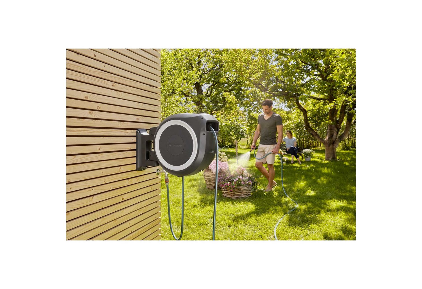Thumbnail - GARDENA Garten-Multifunktionsgerät Gardena RollUp XL - Schlauchbox mit Schlauch - 35 m