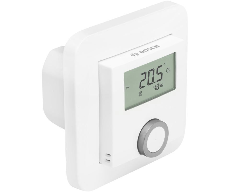 BOSCH Raumthermostat Smart Home Raumthermostat THIW230 Fußbodenheizung 230V kabelgebunden, Steuert kabelgebungen Stellantriebe, Smart Home