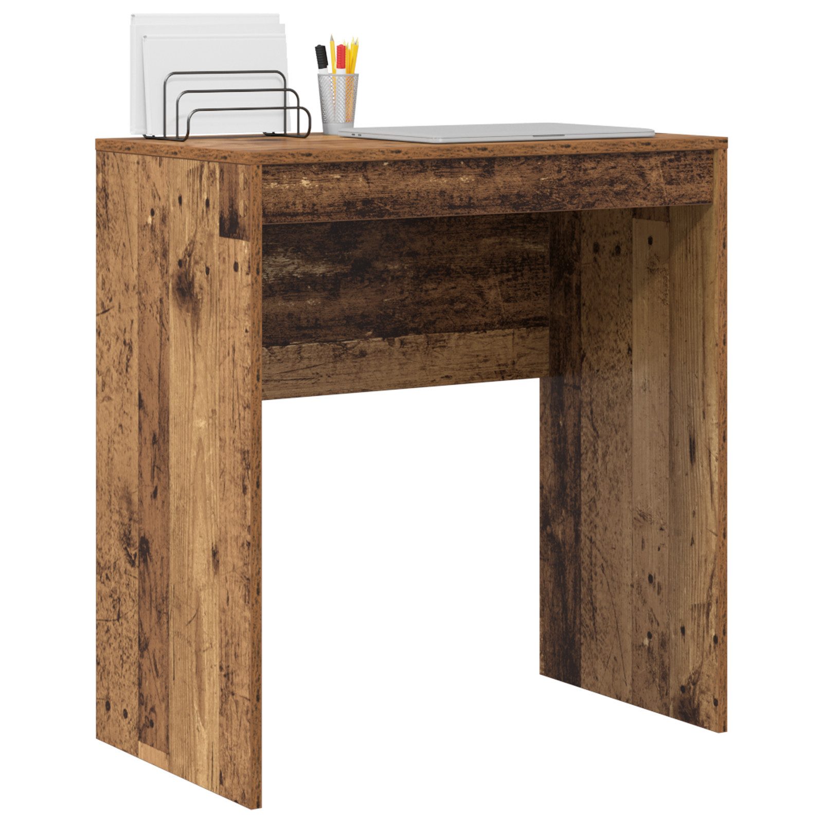 vidaXL Schreibtisch Rustikaler Schreibtisch Altes Holz günstig online kaufen