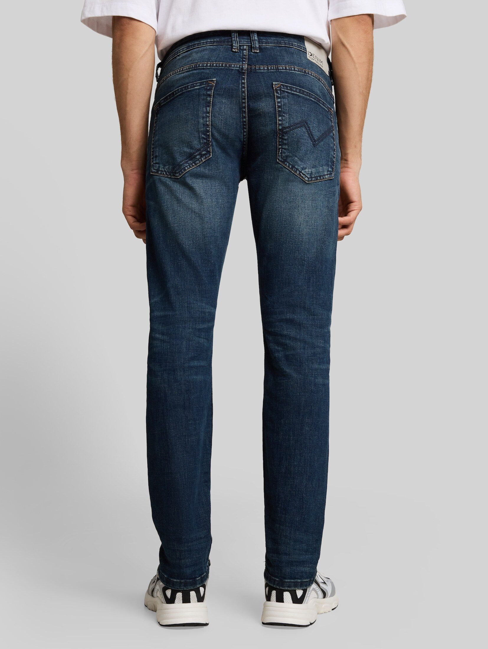 TOM TAILOR Denim Slim-fit-Jeans Jeanshosen TTPIERS SLIM Jeans – Bild 4 von 5