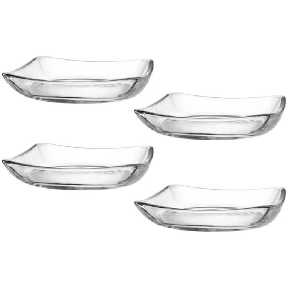 LEONARDO Schüssel Leonardo Десертная тарелка Piazza (4er-Set)