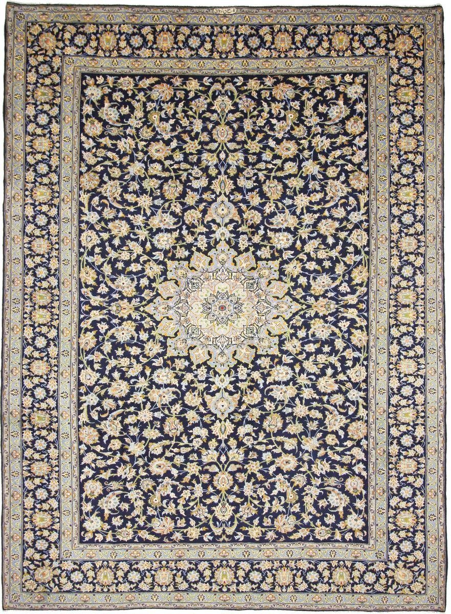 Orientteppich Keshan 262x362 Höhe: rechteckig, / Perserteppich, Trading, 12 Handgeknüpfter Orientteppich mm Nain