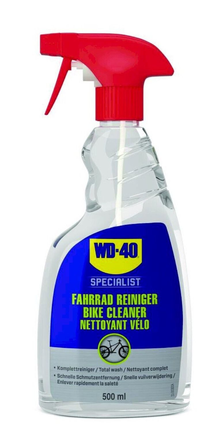 WD-40 Fahrrad Reiniger Specialist Sprühflasche 500 ml Komplett Schmutz Reinigungsspray