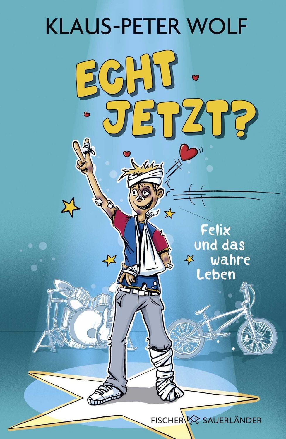 Kinderbuch Echt jetzt? Felix und das wahre Leben Lustige Alltagsgeschichten ab 10 Klaus-Peter Wolf