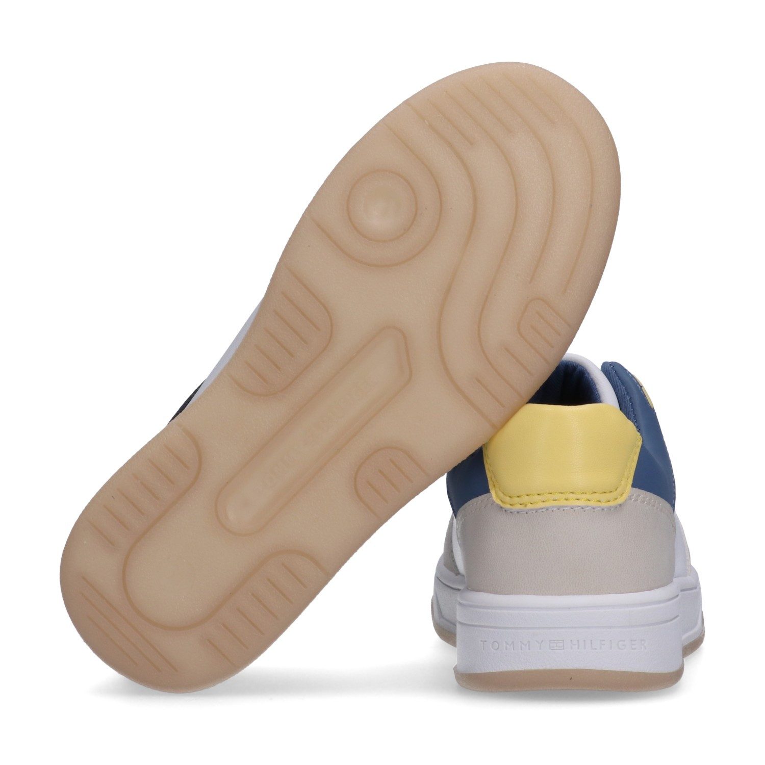 Tommy Hilfiger Sneaker Basket Sneaker, Halbschuh, Schnürschuh im Retro Look