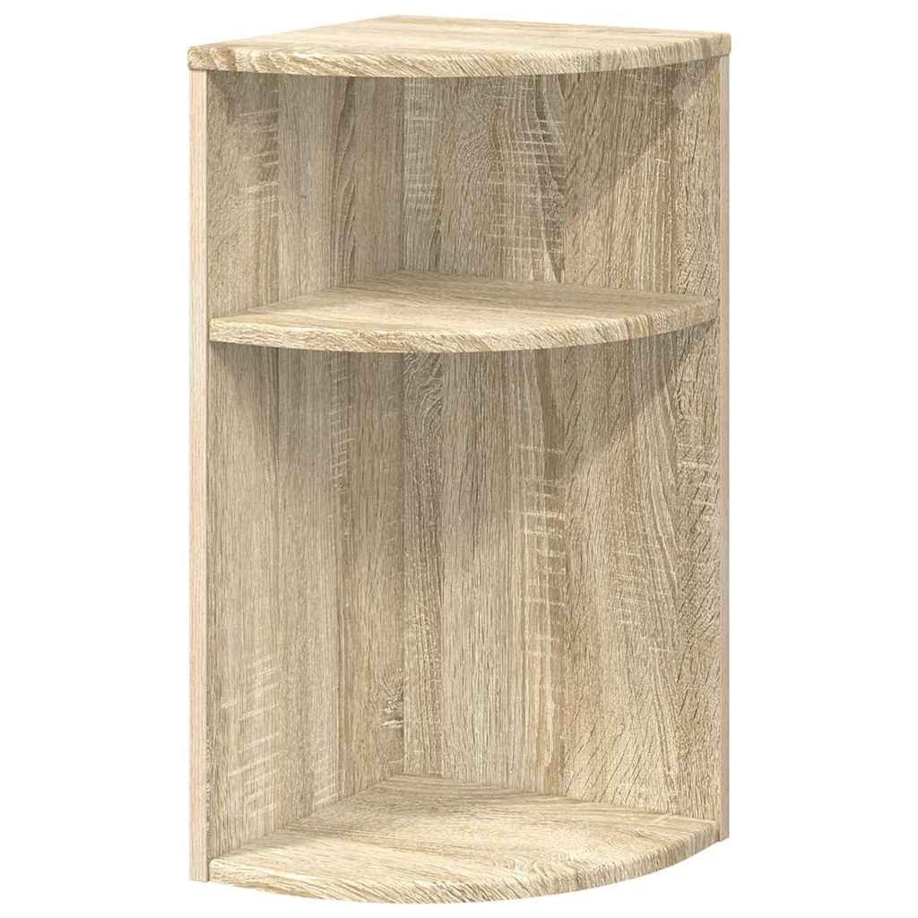 vidaXL Beistelltisch Beistelltisch Sonoma-Eiche 29,6 x 29,6 x 60 cm Holzwerkstoff (1-St)