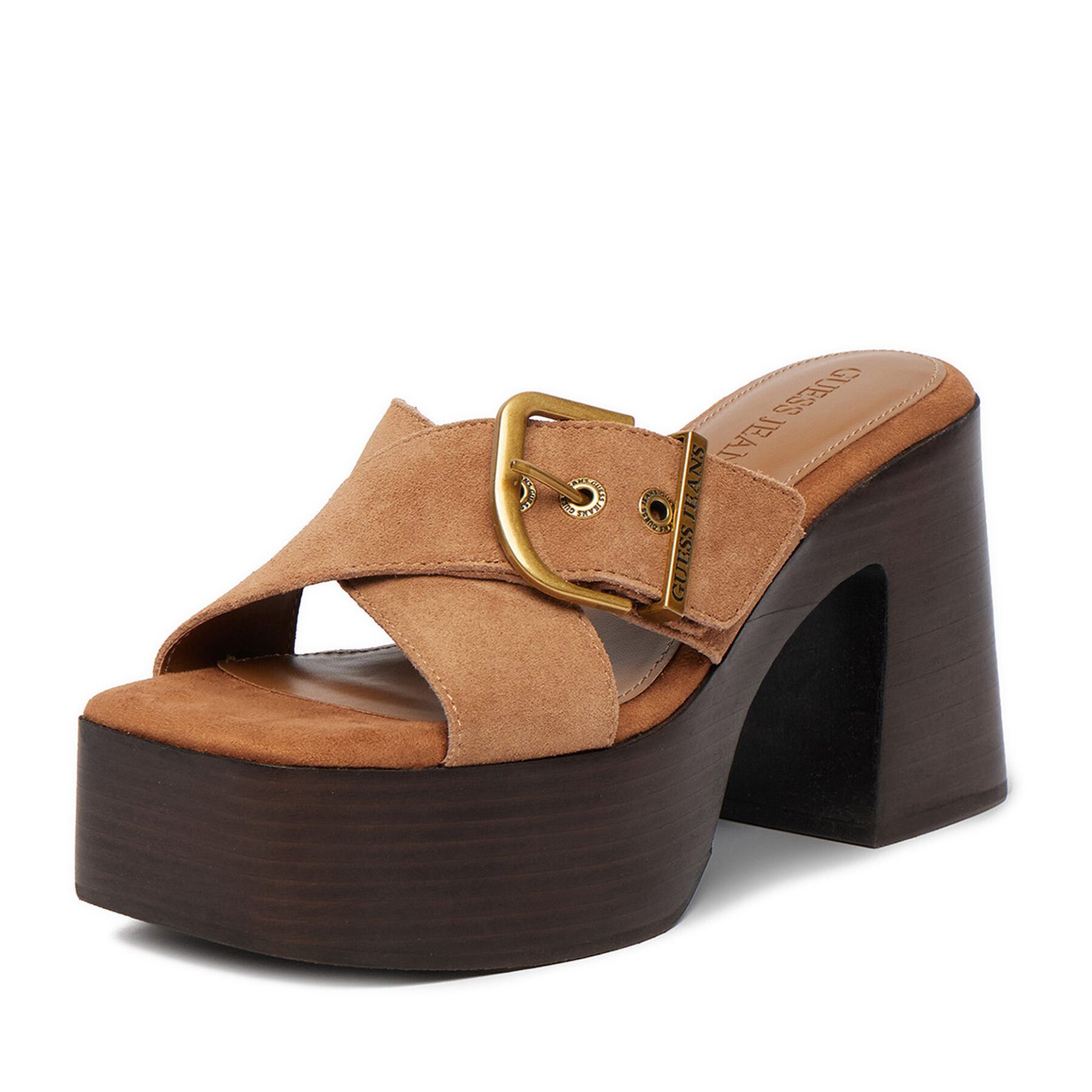 GUESS JEANS Guess Jeans Damen-Flip-Flops in Braun Badepantolette
