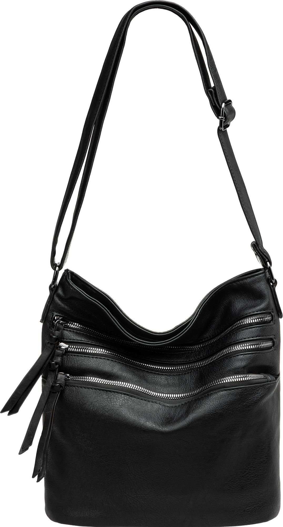 Umhängetasche TS1071 sportlich elegante mittelgroße Damen Crossbody Bag Umhängetasche