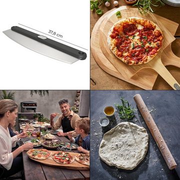 POWERHAUS24 Grillbesteck-Set Pizza-Wiegeschneider / Wiege-Messer, Profiqualität, (1 Stück, 1 tlg)