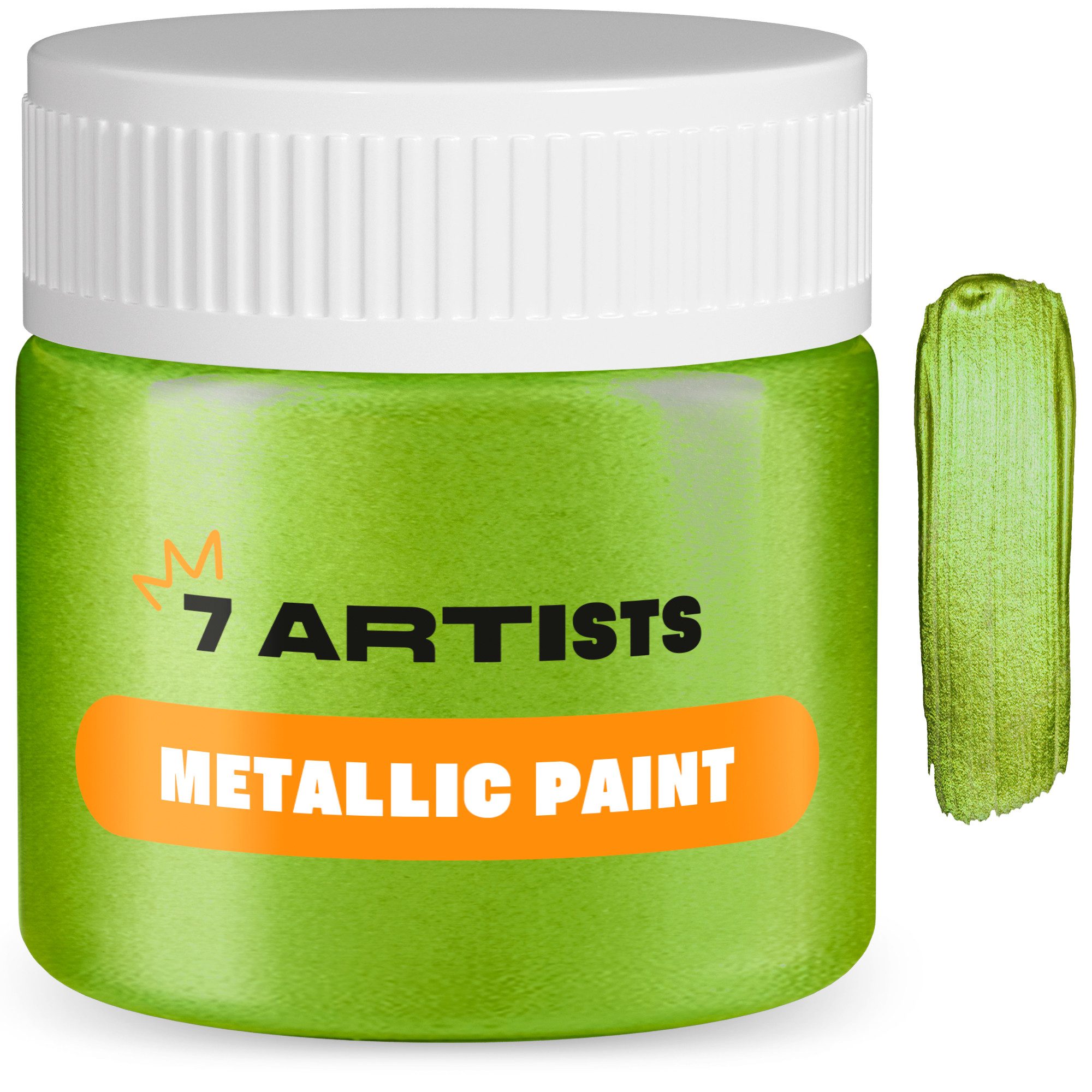 7 Artists Acrylfarbe 7 Artists Acrylfarbe Metallic 50 - 230 ml Gold, Silber