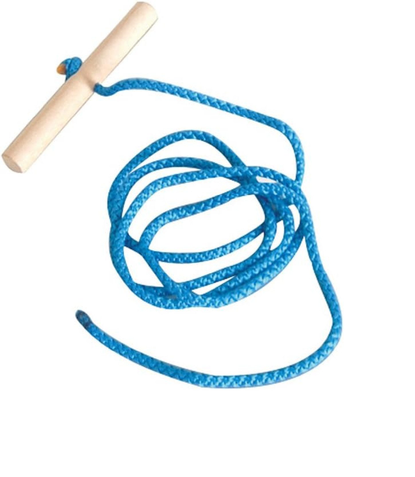 COLINT Schlittenleine Colint Schlittenleine mit Holzgriff Blau
