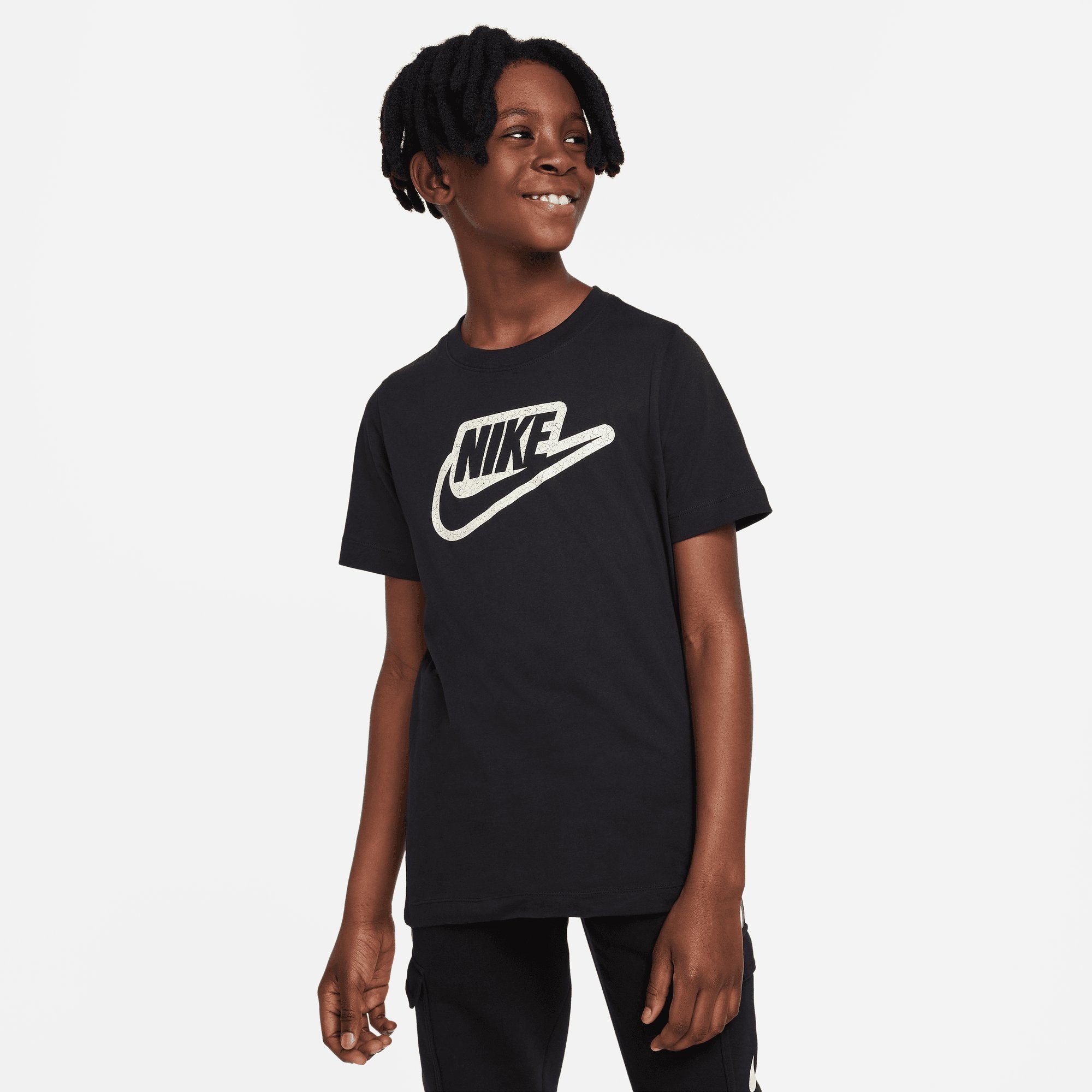K TEE für NSW CLUB+ T-Shirt Nike Sportswear - Kinder BLACK