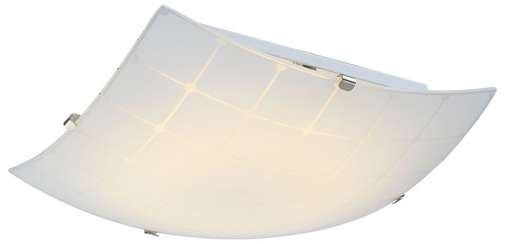 LED LED-Leuchtmittel Warmweiß, verbaut, fest Deckenleuchte Lampe Beleuchtung Deckenleuchte, Watt 1-flammig Deckenlampe LED Globo 8