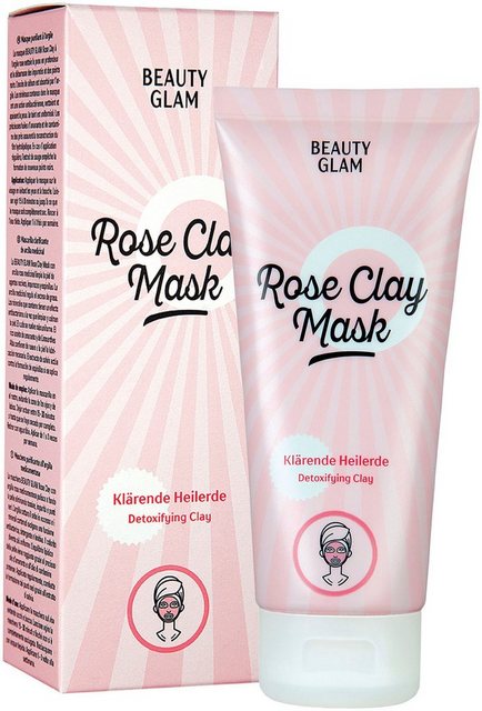BEAUTY GLAM Gesichtsmaske »Beauty Glam Rose Clay Mask«