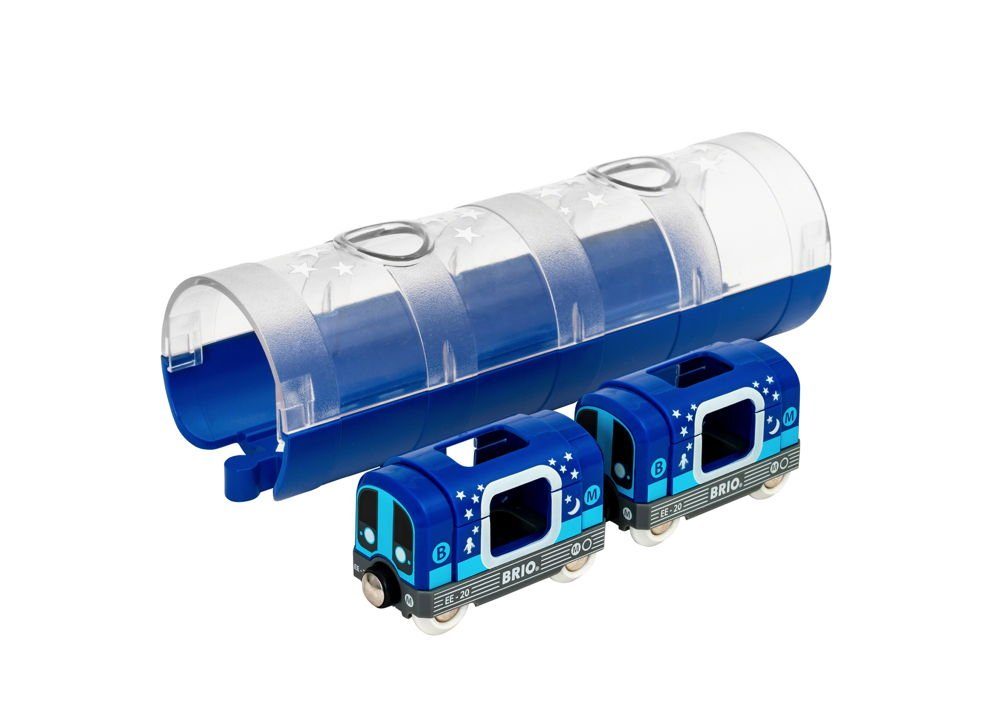 BRIO® Spielzeugeisenbahn-Erweiterung World Zubehör Tunnel Box U-Bahn Glow i günstig online kaufen