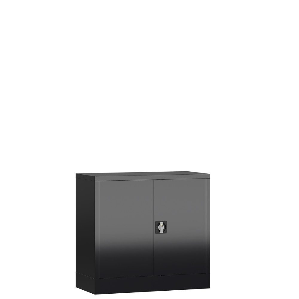 Steelboxx Mehrzweckschrank Aktenschrank Sideboard Büroschrank 750 x 800 x 380 mm (1-St) Mehrzweckschrank abschließbar
