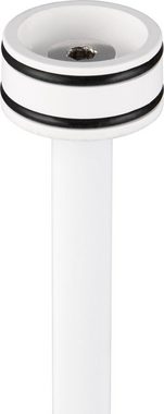 TRIO Leuchten LED Außen-Stehlampe SUAREZ, Dimmfunktion, USB-Ladefunktion, LED fest integriert, Warmweiß, Outdoor Akku Stehleuchte 123 cm, Touch-Dimmer, USB-C Anschluss, IP44