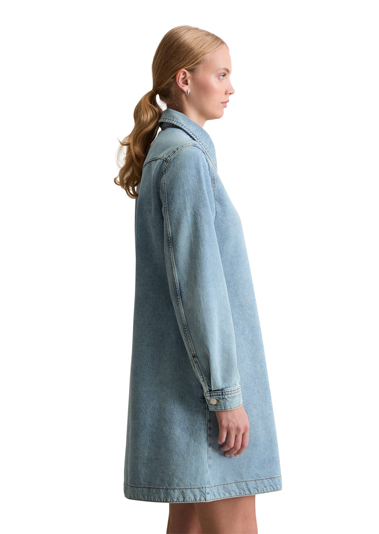 Marc O'Polo DENIM Jeanskleid aus Rigid Denim günstig online kaufen