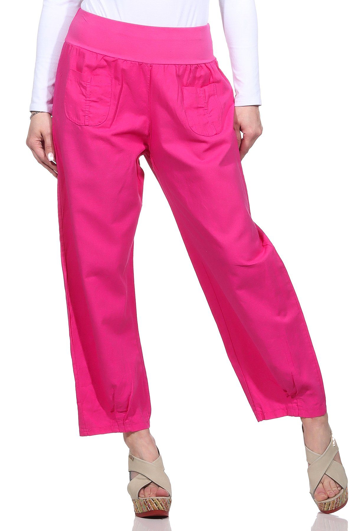 OriginalYou Leinenhose Sommerliche Leinen Pumphose luftig günstig online kaufen