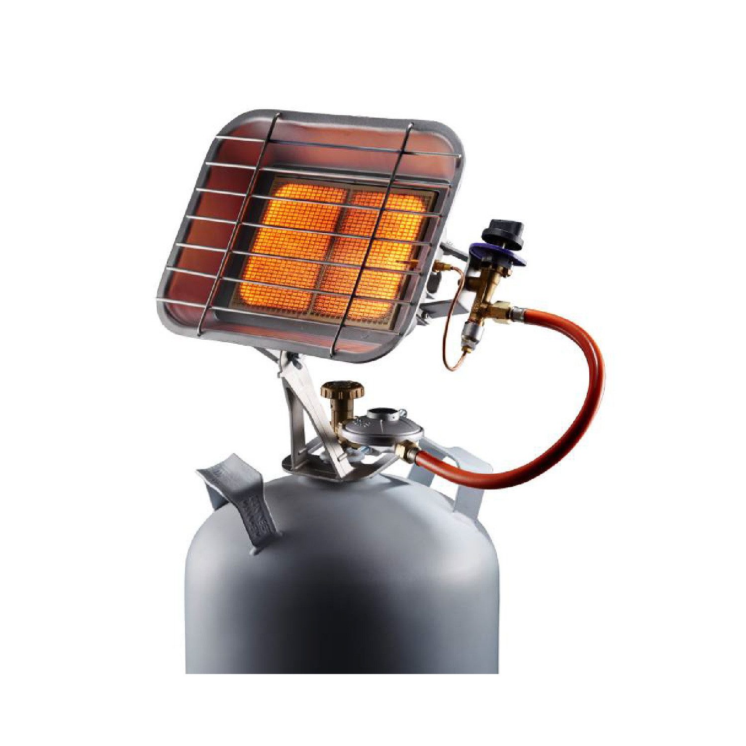ROWI Heizstrahler Gasheizstrahler für Propan- und Butanflaschen 4,5 kW Heizleistung