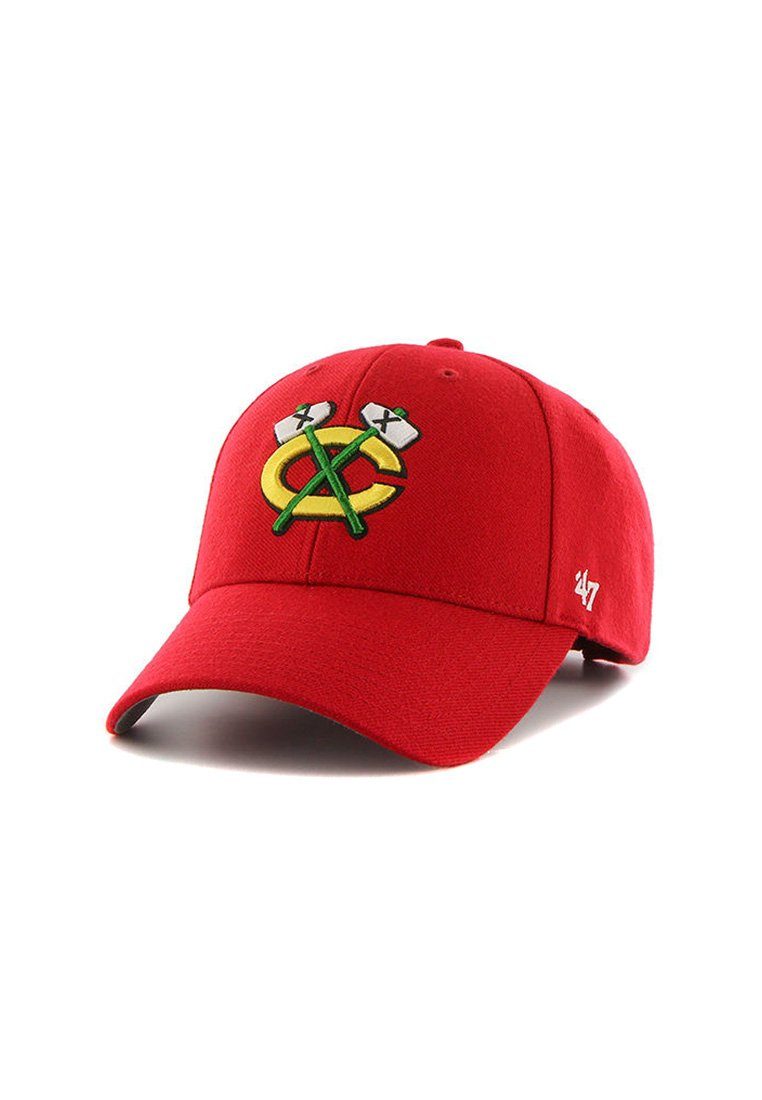Cap BLACKHAWKS '47 Rot Brand Baseball Brand CHICAGO MVP04 47 Cap Adjustable