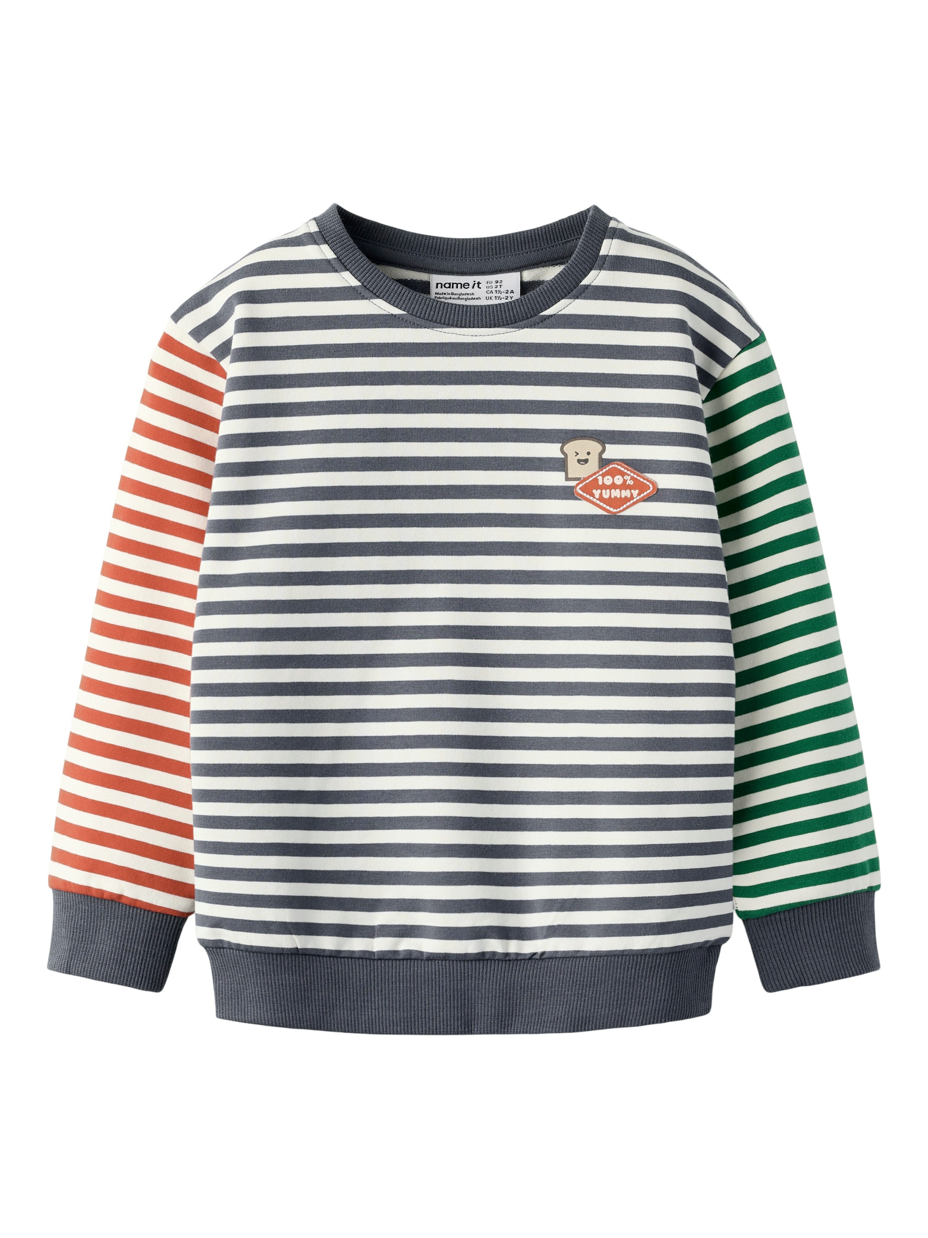 Name It Sweatshirt NMMKASTER LS NREG SWEAT UNB Baumwollmischung, regular fit