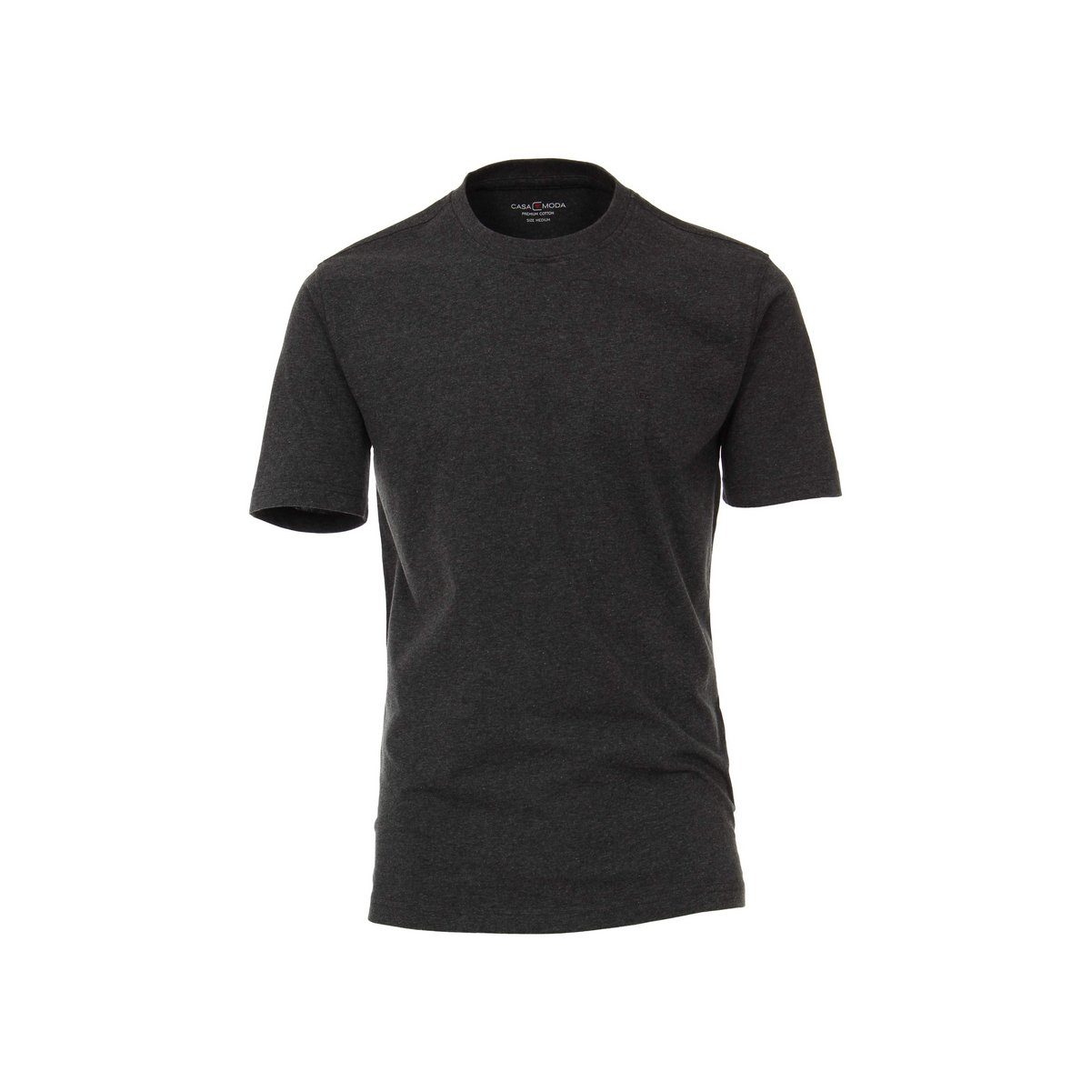 CASAMODA T-Shirt anthrazit regular (1-tlg) Grauschwarz | 