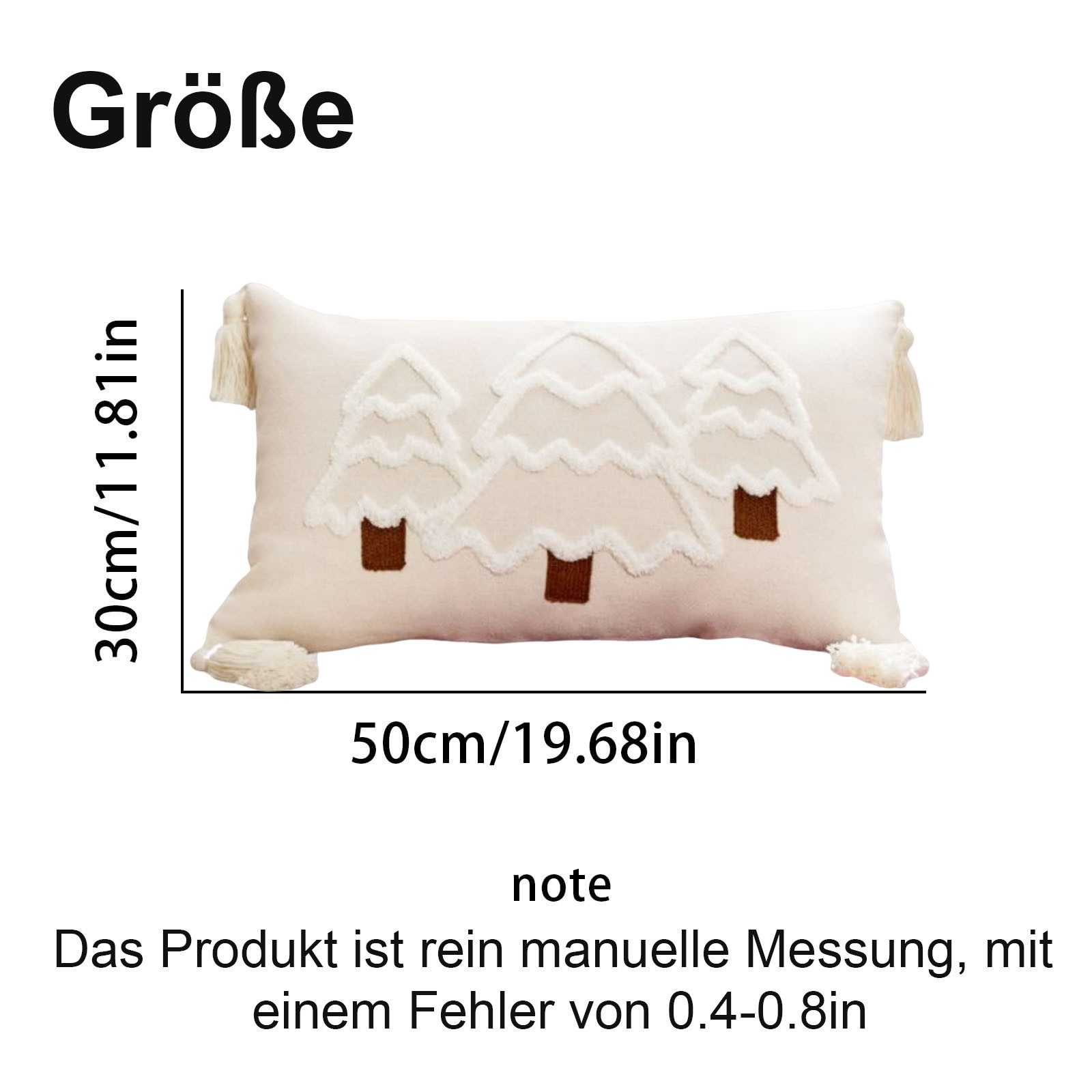 MODFU Kissenbezüge Weihnachtskissenbezug Weicher Dekokissenbezug Sofa-Deko günstig online kaufen