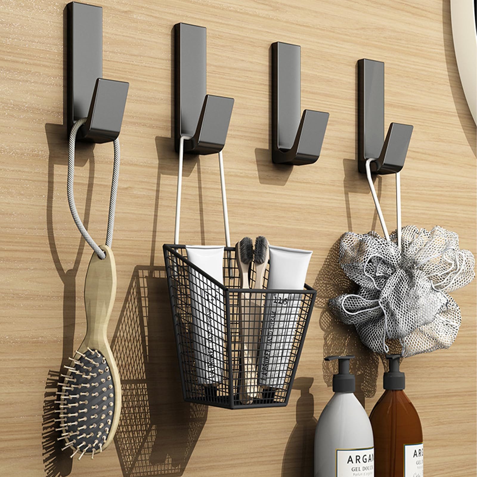 Coonoor Handtuchhaken ohne Bohren, 6er SET Garderobenhaken, Kleiderhaken, G günstig online kaufen